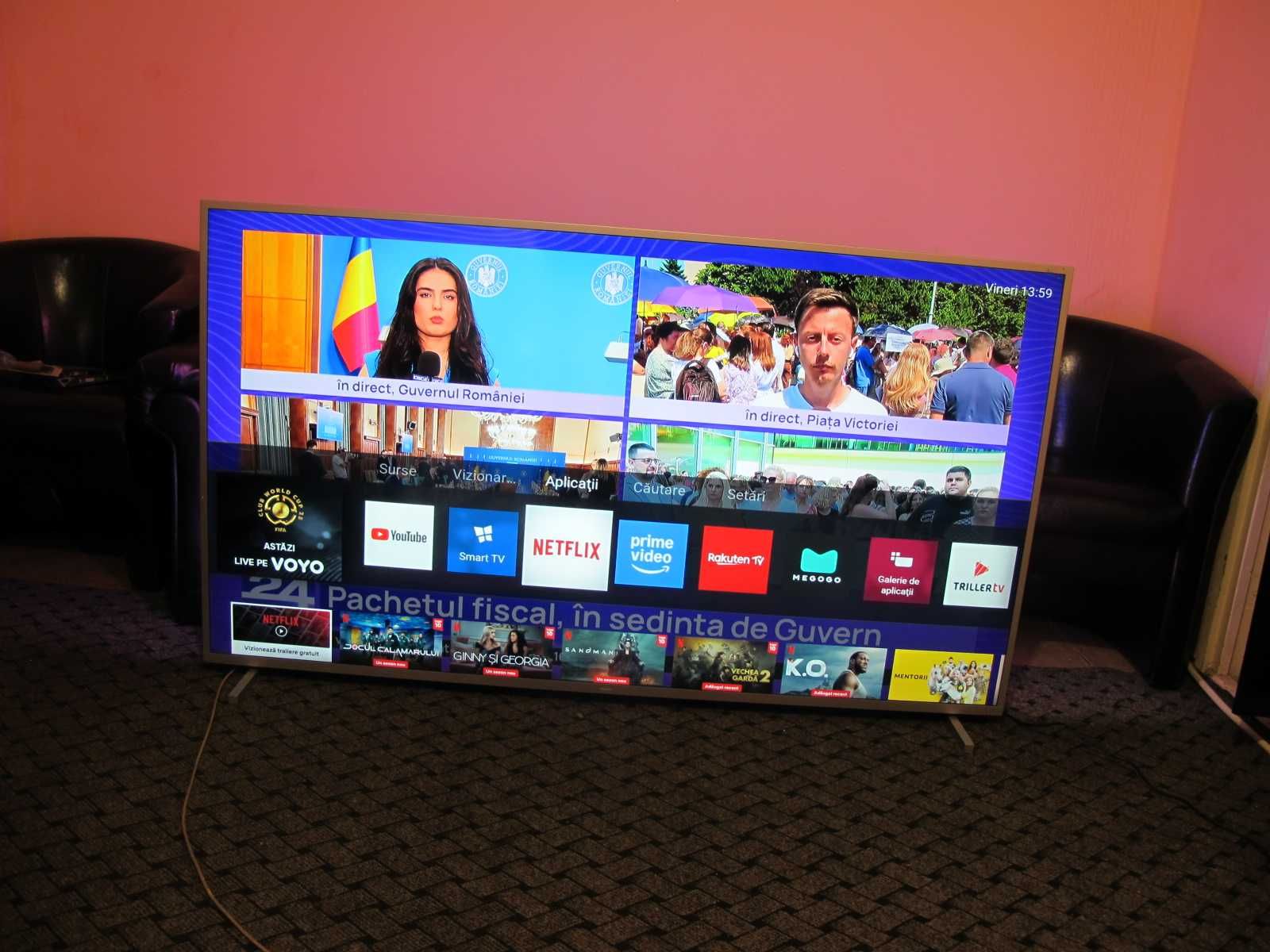 Televizor Led Smart  Ultra 4K PHILIPS 178cm model 70PUS7855/12