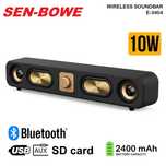 Блутут колонка саундбар SEN-BOWE Е-3404, 10W, SD карта, USB, AUX