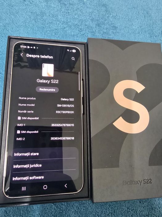Samsung S22  in stare perfect de functionare