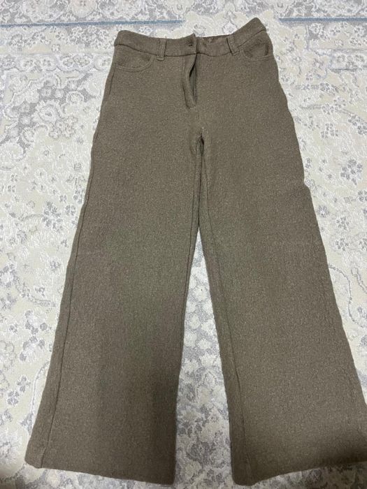 Шерстяные женские штаны