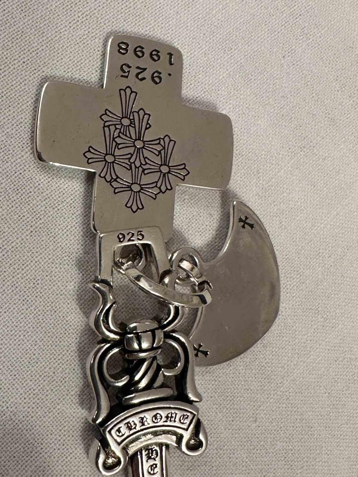 Chrome Hearts - колие с три елемента