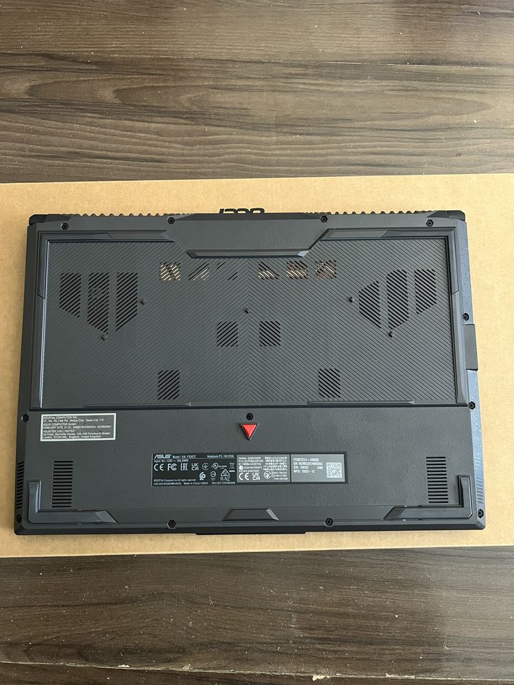 Геймърски Лаптоп ASUS TUF F15 FX507ZC4 Гаранционен!!!