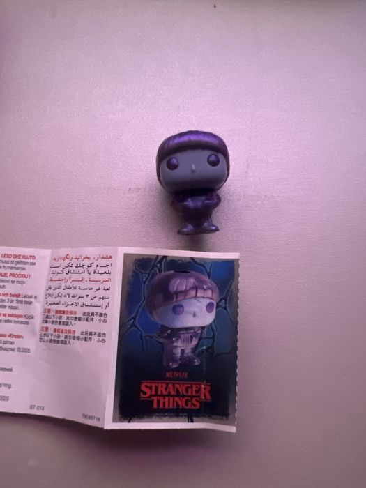 Stranger things Will upside-down kinder joy