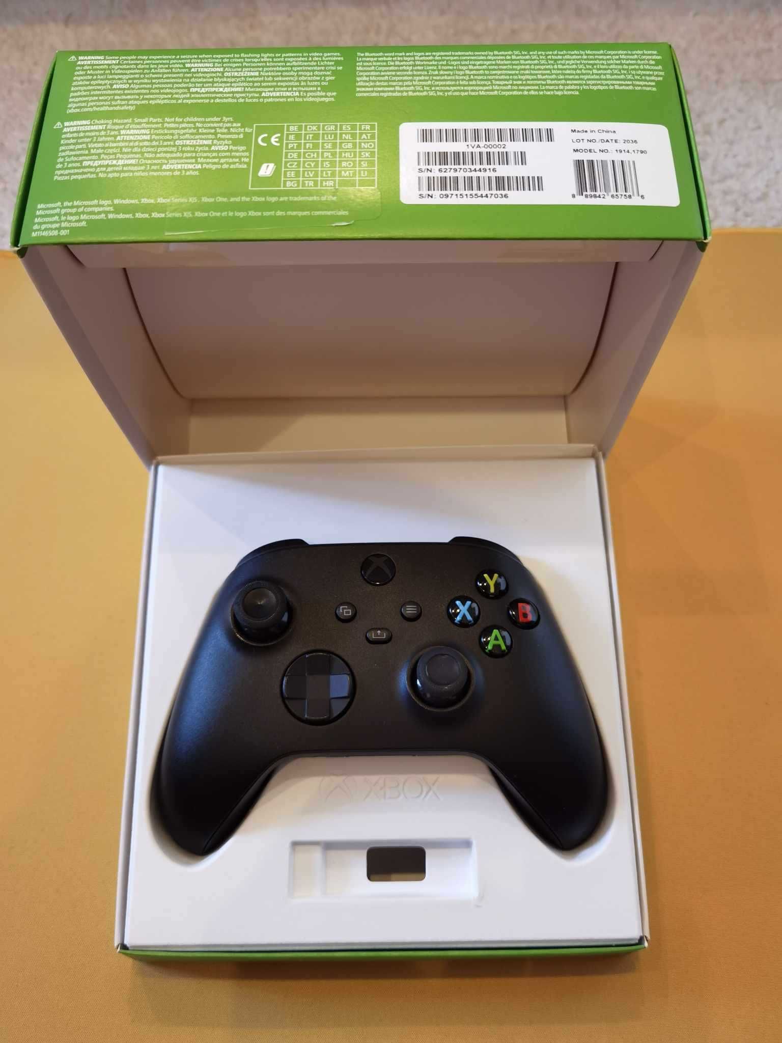 controller wireless Microsoft Xbox One sau Series X gamepad black