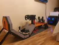 Дървен риг за сим рейсинг DIY Sim Racing Rig