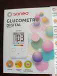 Kit glucometru Saneo cu bandelete si lanțete
