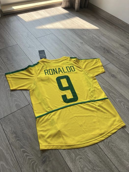 Tricou de fotbal Nike - Brazilia World Cup 2002 - RONALDO