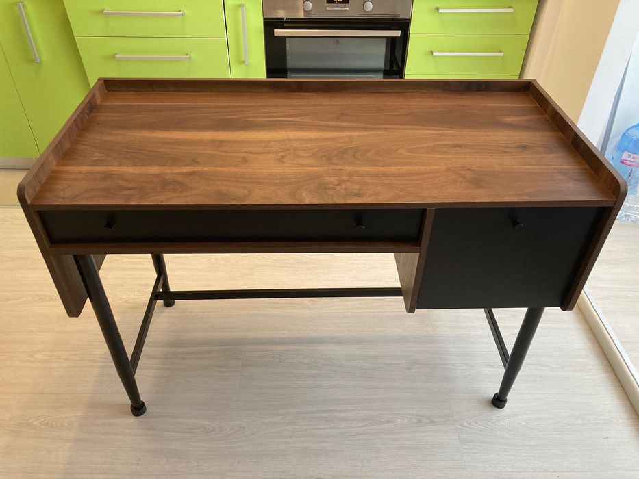 Birou nuc/negru Harvey Park - Mobexpert