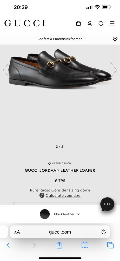 Vand mocasini Gucci Jordaan noi originali.