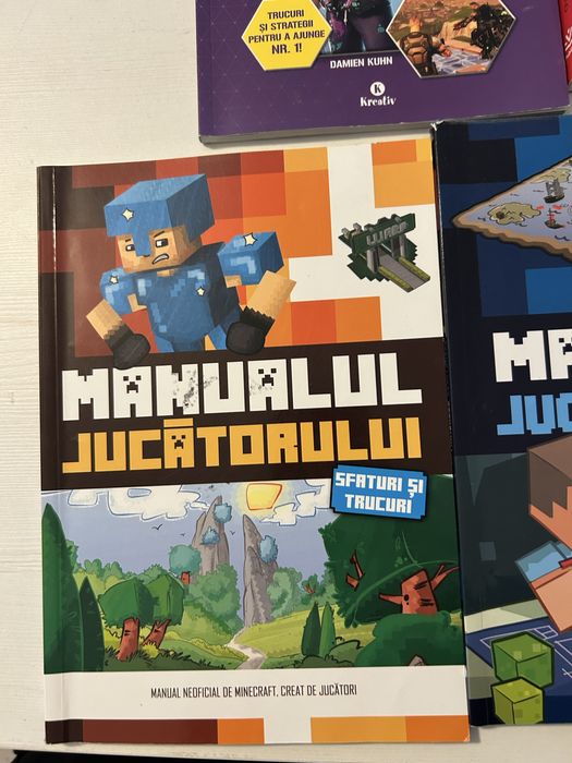 Cărți copii fornite minecraft fotbal