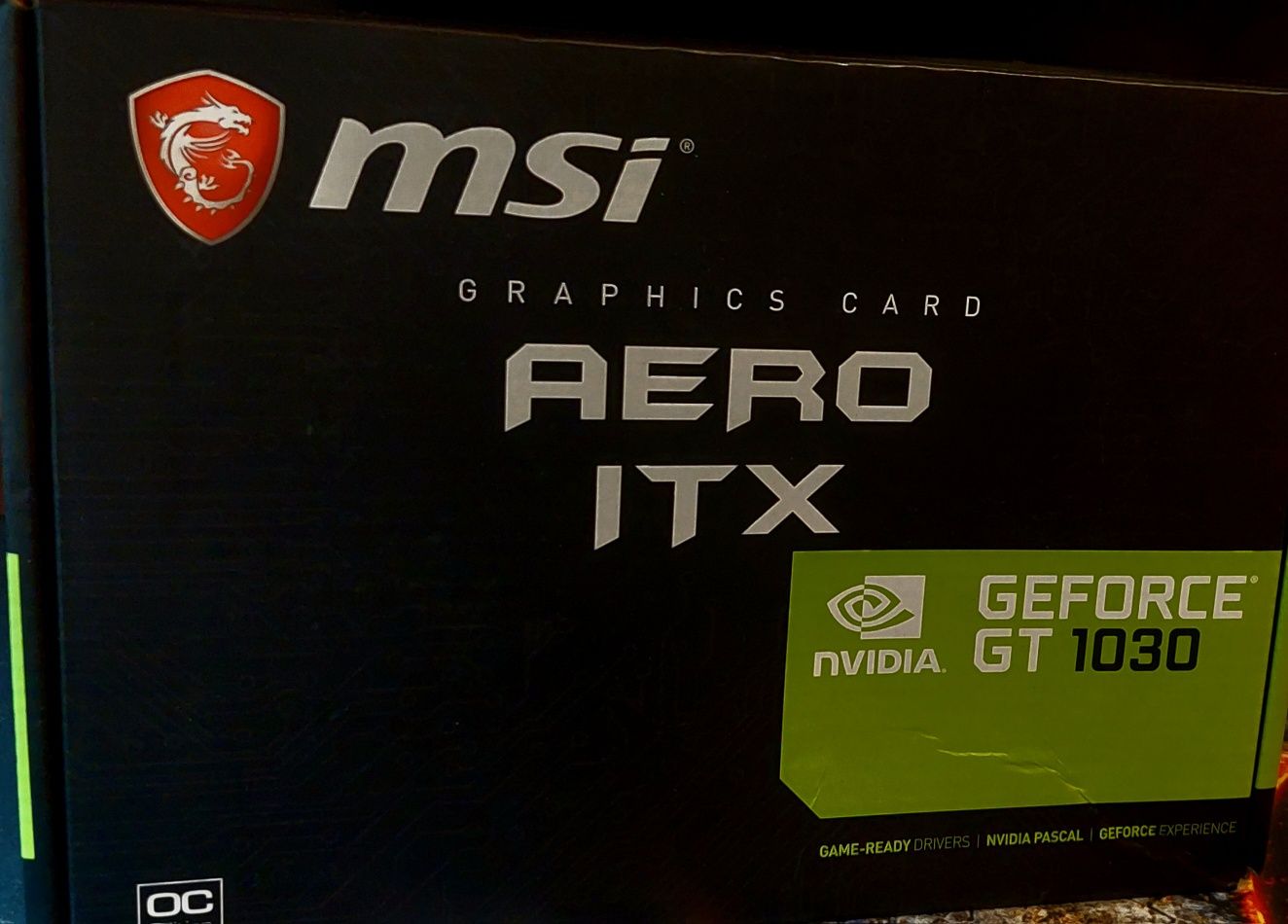 GeForce GT 1030 AERO ITX 2G OC Видео карта на NVIDIA
