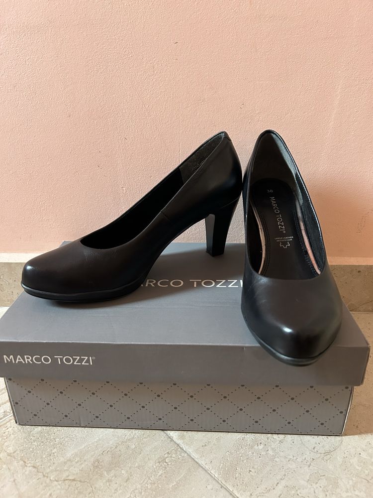 Marco Tozzi токчета естествена кожа
