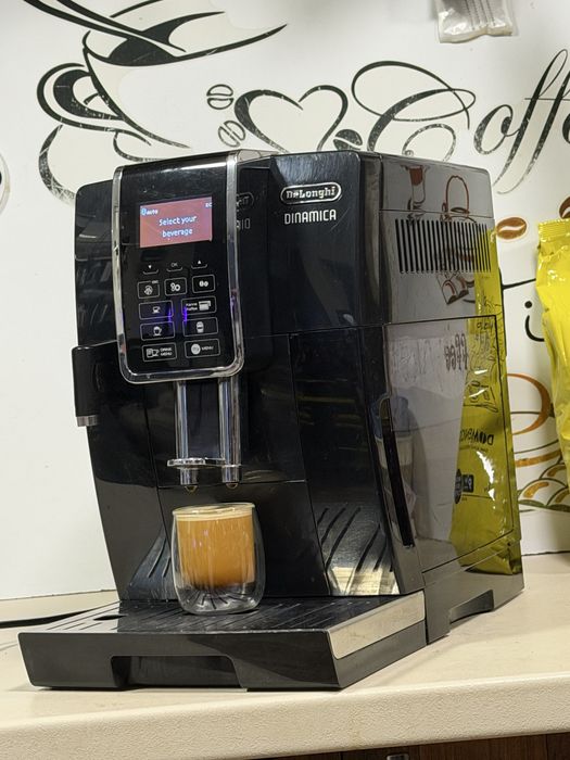 Кафемашина кафе автомат delonghi dinamica с гаранция