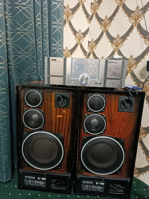 Продается калонки S90+усилитель BBK