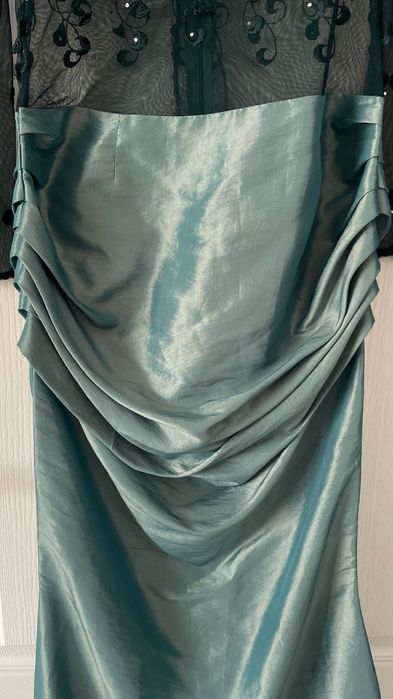 Rochie de ocazie tip sirena verde