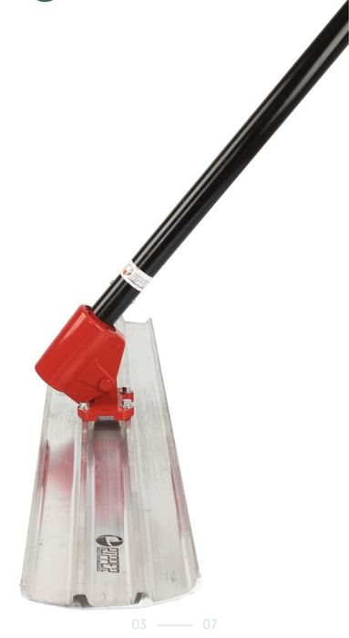 Ръчен алуминийев мастар за бетон