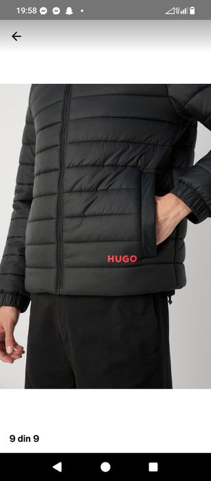 Vând geaca HUGO mărimea S prețul este de 750 lei ușor negociabil.info