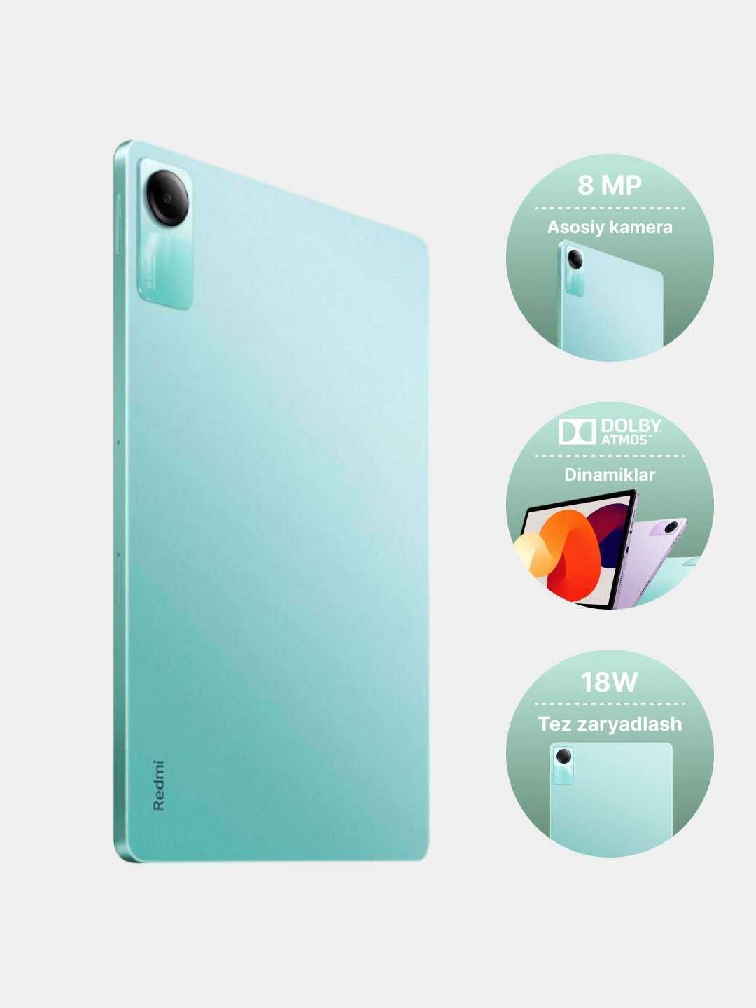Планшет Xiaomi Redmi Pad SE Global 11" 4//128гб  большой аккумулятор,