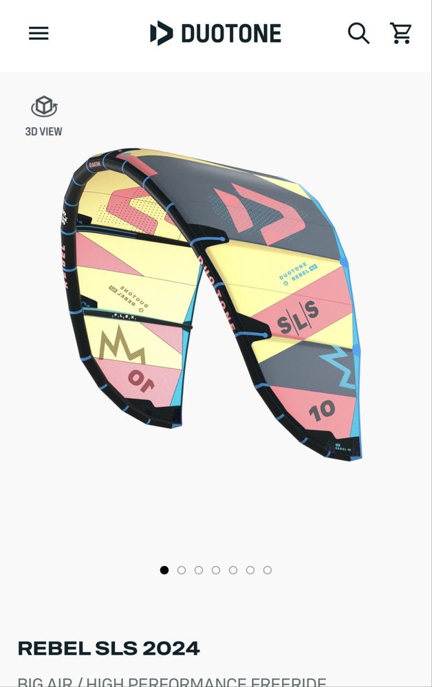 Kite Duotone Rebel SLS 2023 9 m
