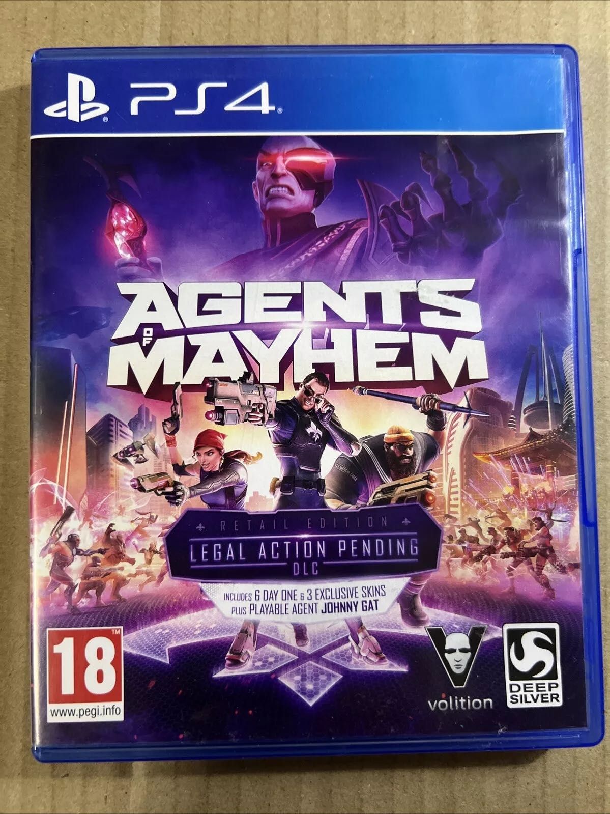 Agents of Mayhem PlayStation 4 PS4 ПС4 PS5 PlayStation 5