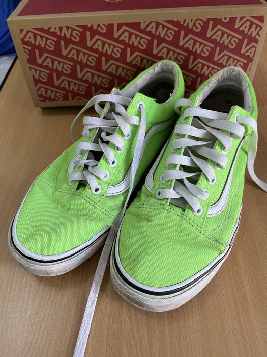 Adidași Vans Old Skool Verde Neon