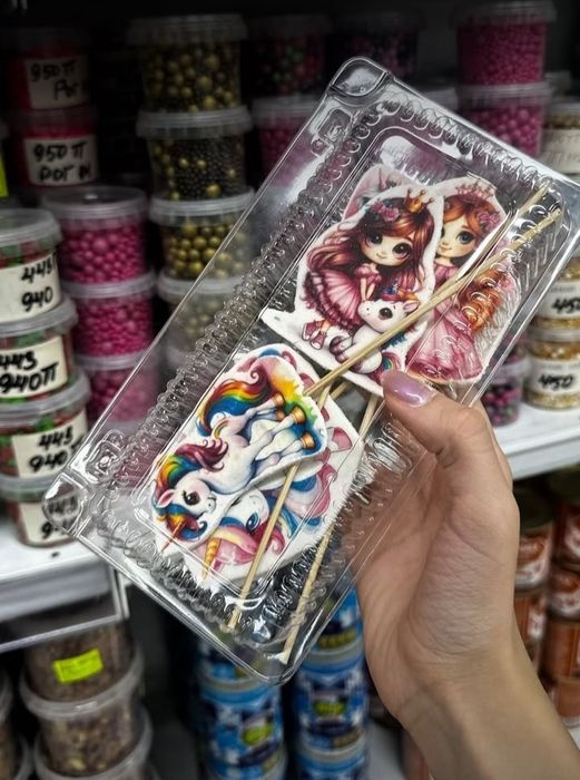 Мастичные топперы | украшения для торта