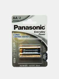 Батарейки щелочные Panasonic Everyday Power LR6EPS/2BR, АА,ААА 2 шт