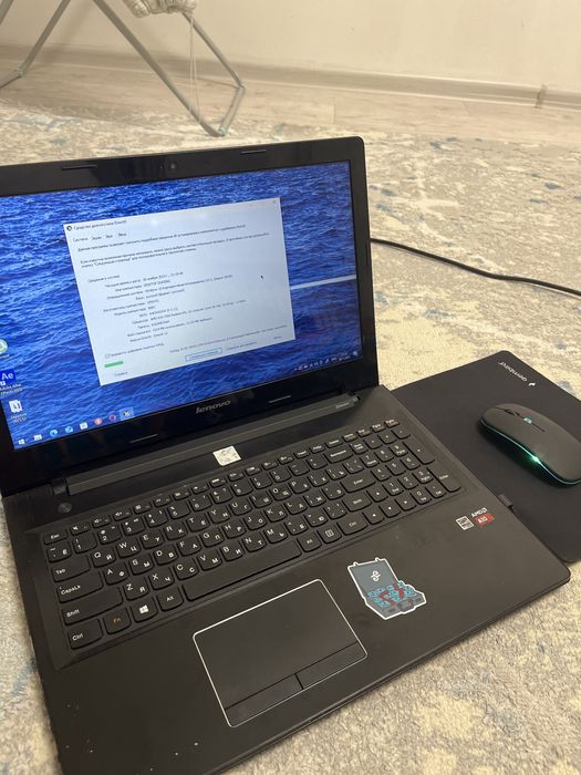 Ноутбук Lenovo AMD A10-7300 / 8GB / SSD / Отличное состояние