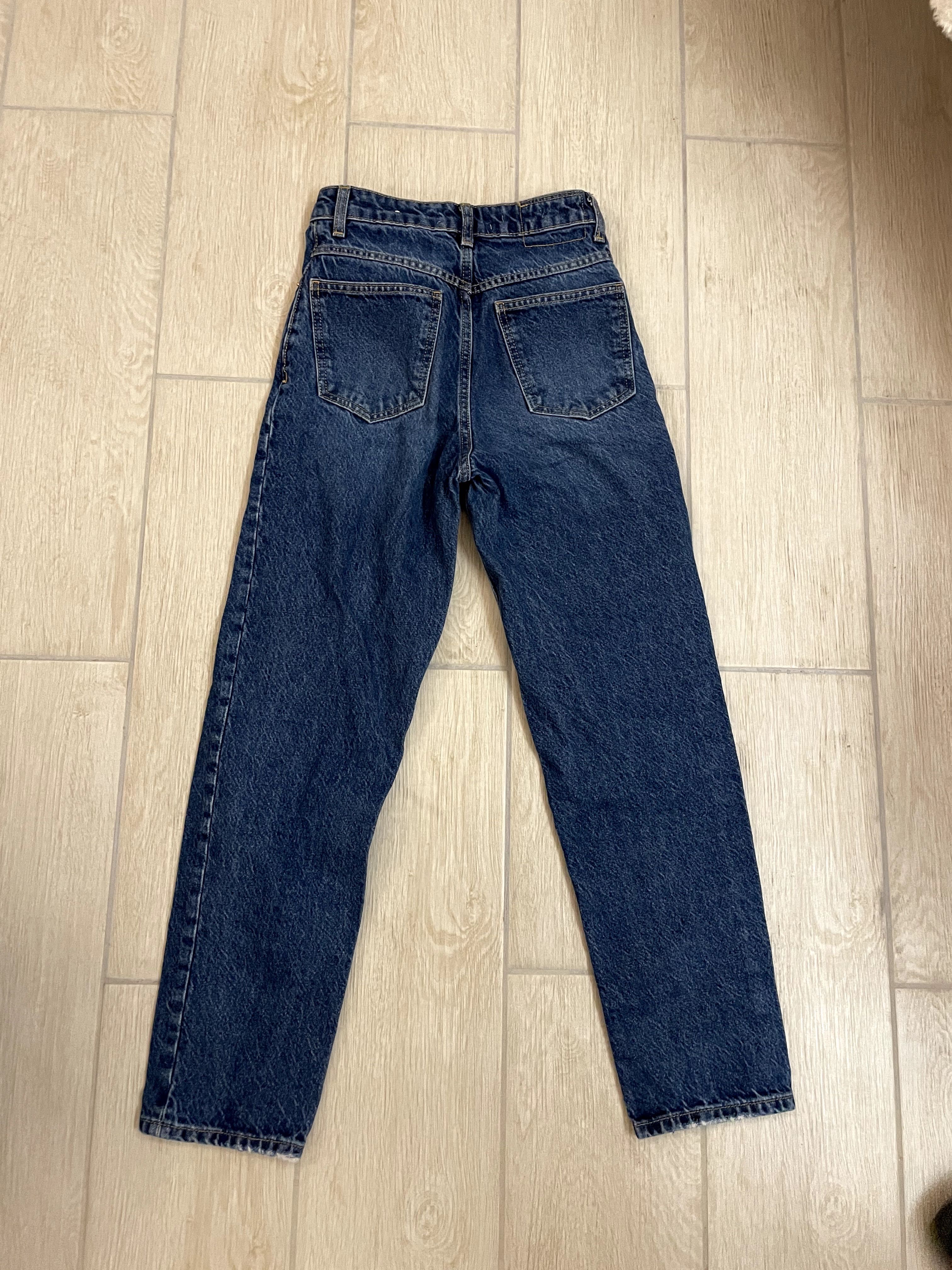 Blugi drepți mom jeans