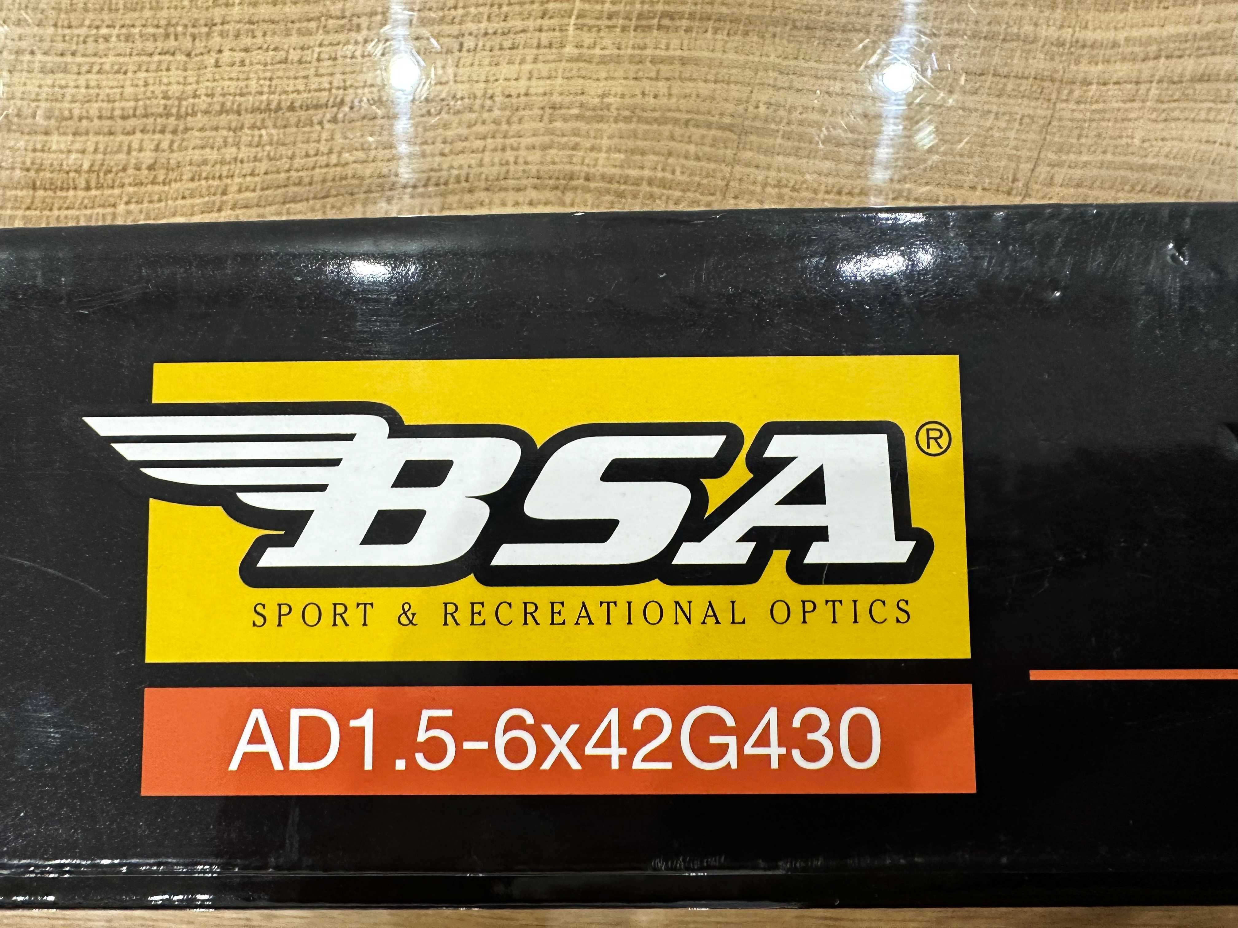 Нова оптика BSA AD 1.5-6x42 G430