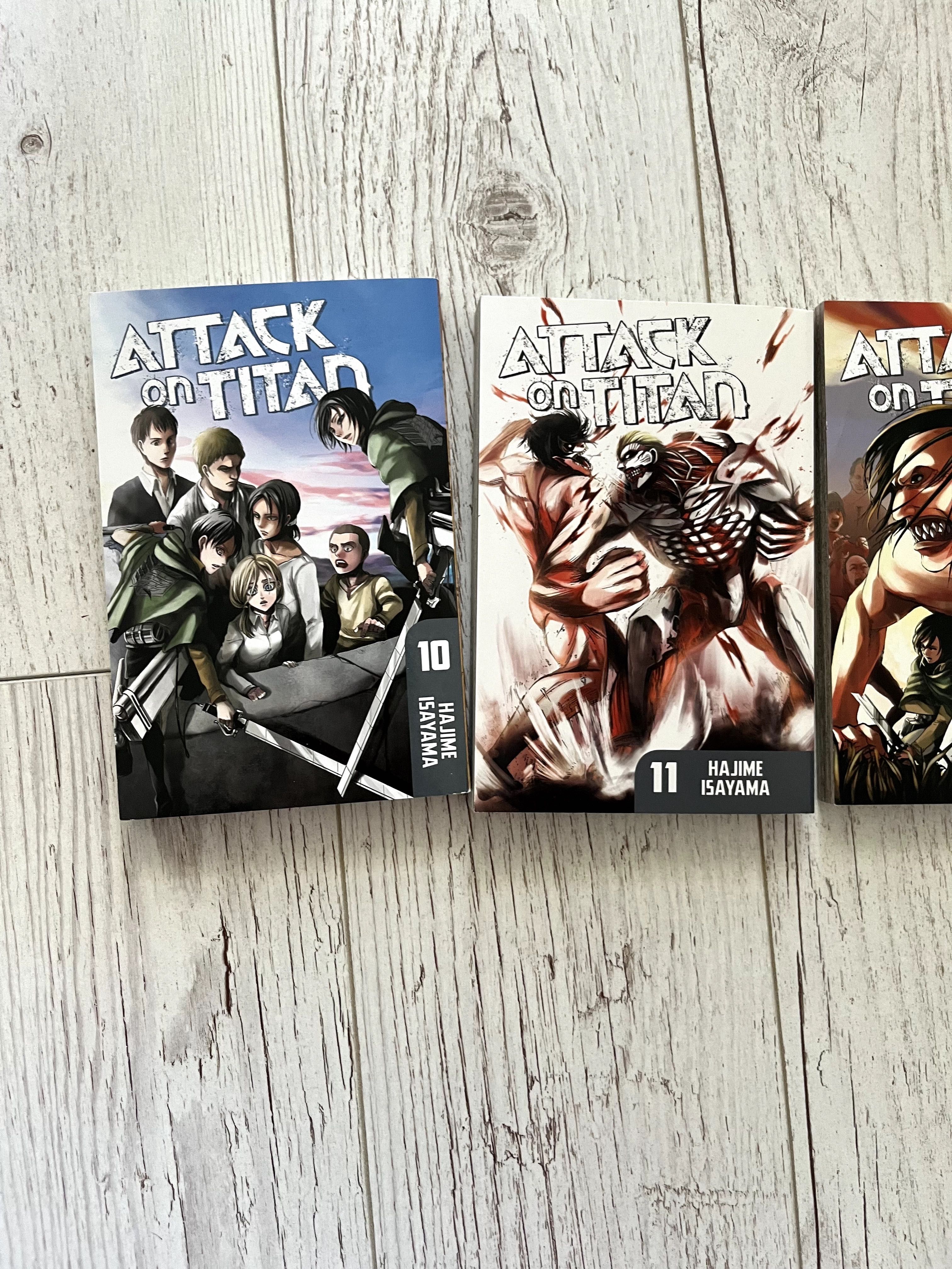 Attack on titan манга 11