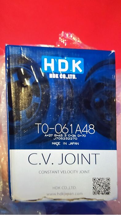 ШРУС, граната TOYOTA