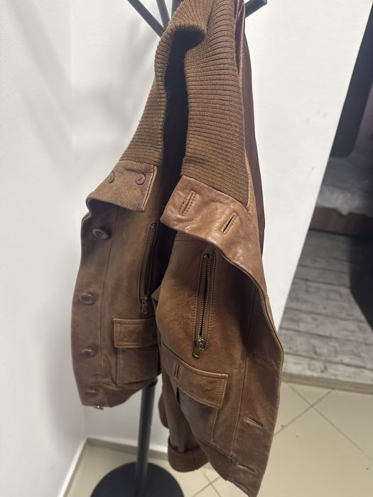 Geaca piele100% Castro