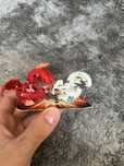 Bakugan White Naga Pearl & Pyrus Naga