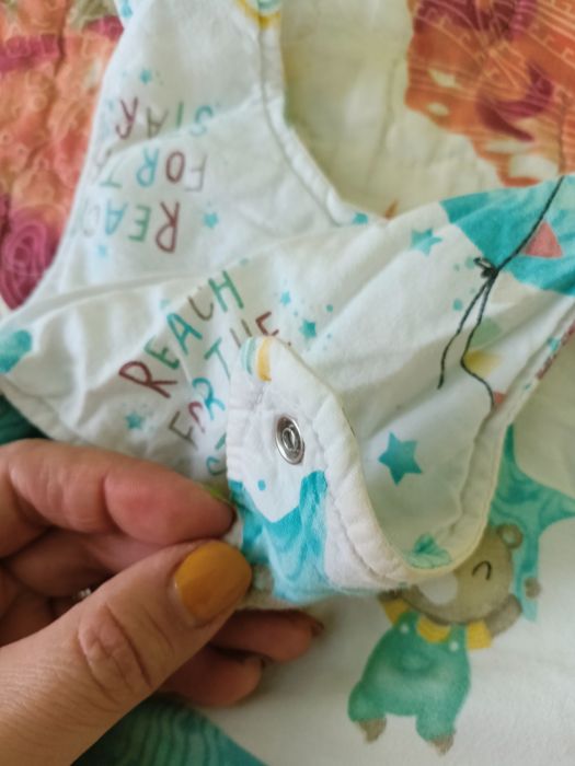 Детски спално чувалче/ чувалче с крачета 90 см,