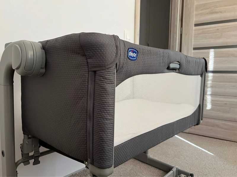 Pătuț Next2me Magic Gri