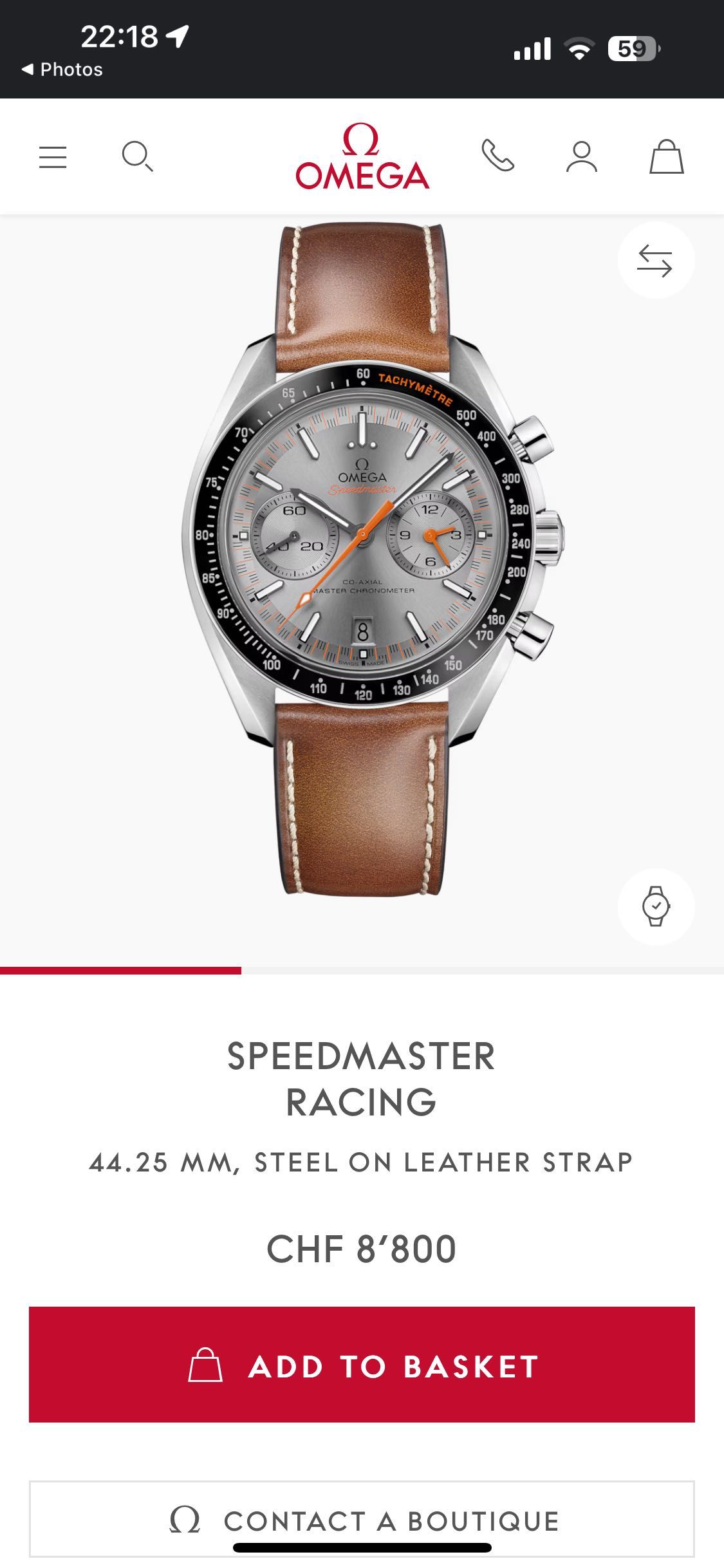 OMEGA Speedmaster co-axial 9900