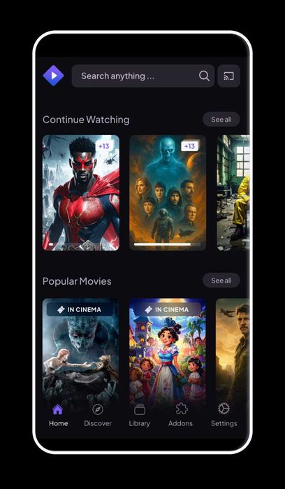 Configurare Stremio - Acces la Netflix, Disney+, Amazon Prime, HBO Max