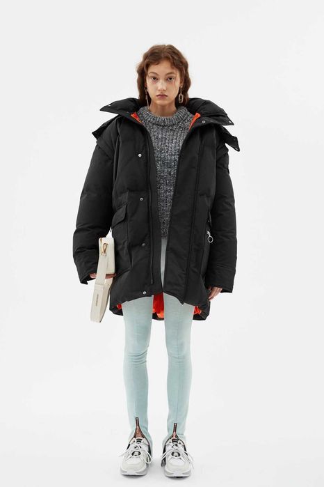 Дамска парка Adidas с естествен пух