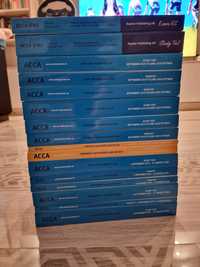 ACCA study text si exam kit - F1-F5, F7-F9. Nu am taxation.