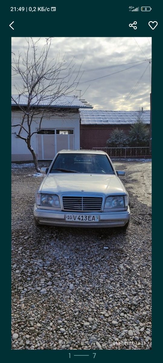 W124 E230 mator 102 2,3L benzinda