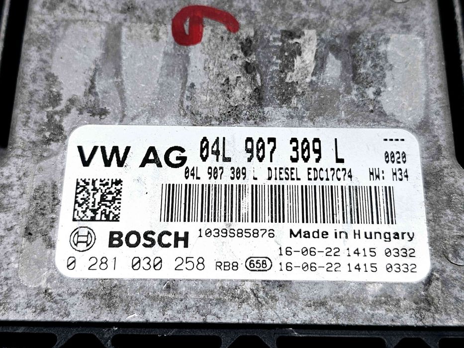 Calculator motor ECU Audi A4 (8W2, B9) [Fabr 2015-2023] 04L907309L | 0