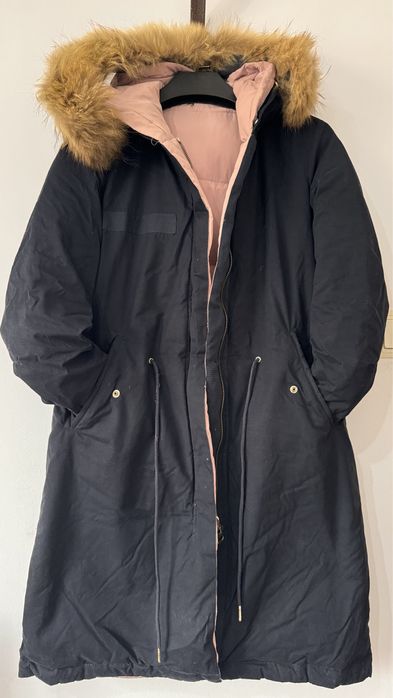 Куртка двустороняя ZARA пух