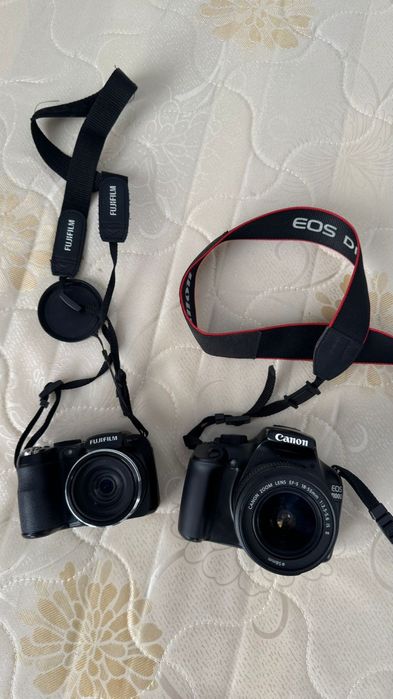 Екі фотоаппарат сатылады – Canon EOS 1000D және Fujifilm FinePix