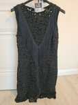 Rochie nissa 42 dantela cu franjuri
