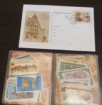 50 разни пощенски марки