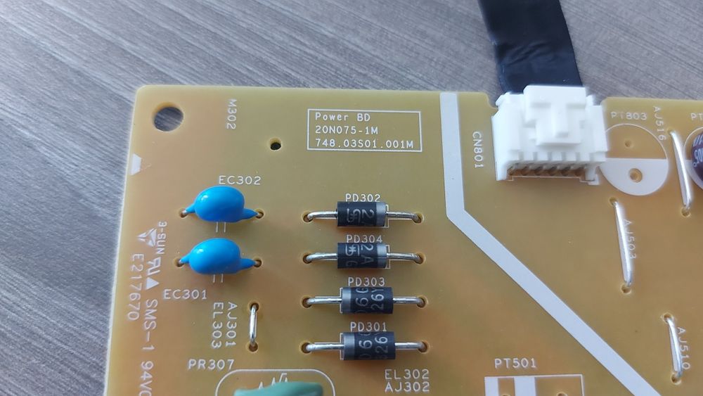 Electronica completa Monitor Dell 20M045-1 20N075-1M