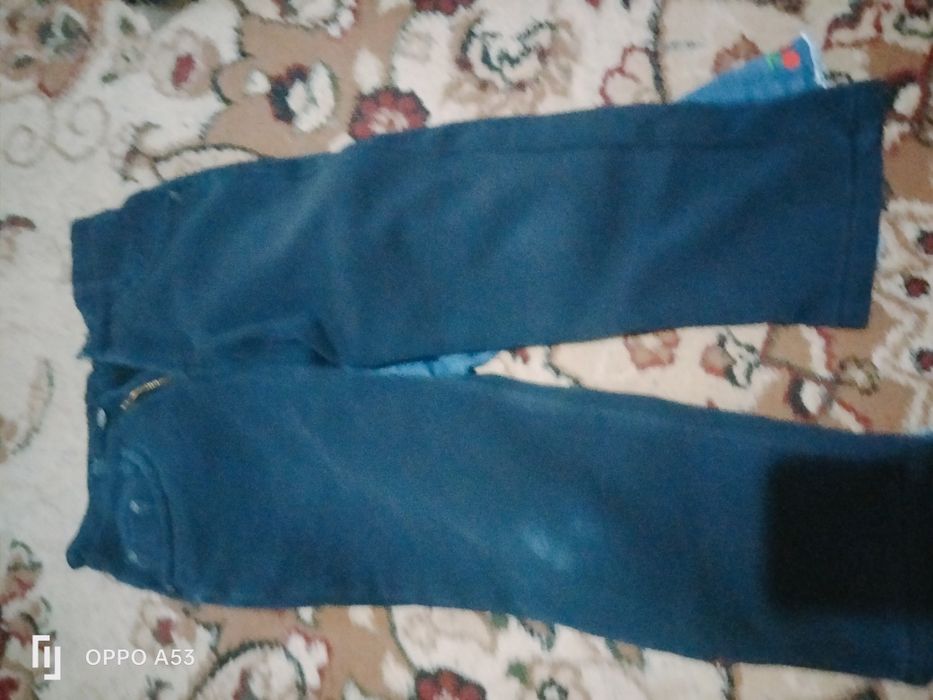 Детские брюки джинсы классика