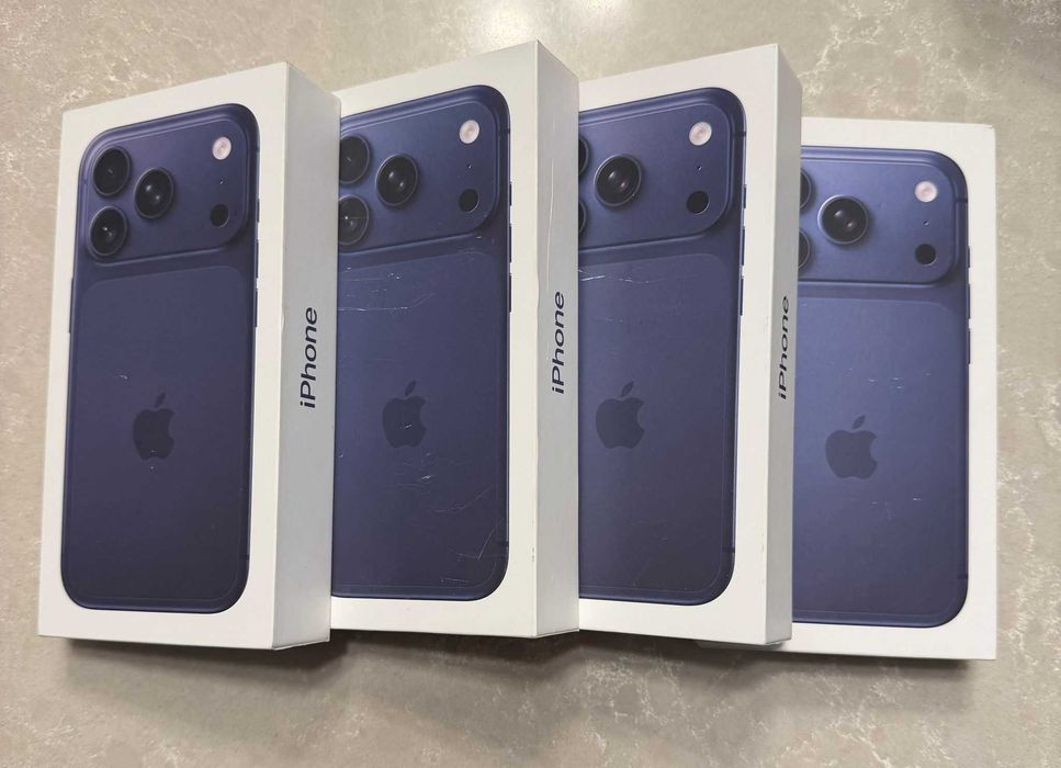 iPhone 17 Pro, 1 terra, Deep Blue - In stoc azi