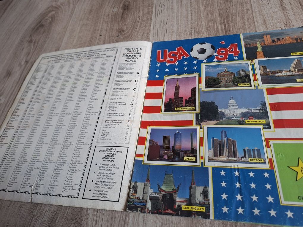 Album Panini World Cup WC 1994 USA (ed. Germana)